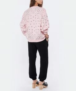 ARIZONA LOVE Sweatshirt Coton Bandana Rose -Boutique MAJESTIC FILATURES unnamed file 2110