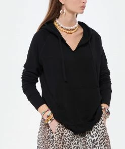 MAJESTIC FILATURES Sweatshirt Hoodie Noir -Boutique MAJESTIC FILATURES unnamed file 2119
