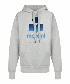 ISABEL MARANT ÉTOILE Sweatshirt Mansel Coton Gris