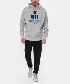 ISABEL MARANT ÉTOILE Sweatshirt Mansel Coton Gris -Boutique MAJESTIC FILATURES unnamed file 2138