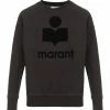 ISABEL MARANT ÉTOILE Sweatshirt Milly Coton Noir Délavé -Boutique MAJESTIC FILATURES unnamed file 2140