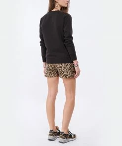 ISABEL MARANT ÉTOILE Sweatshirt Milly Coton Noir Délavé -Boutique MAJESTIC FILATURES unnamed file 2144