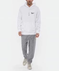 GOLDEN GOOSE Sweatshirt Homme Golden Miami Coton Blanc -Boutique MAJESTIC FILATURES unnamed file 2148