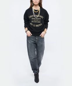 ZADIG & VOLTAIRE Sweatshirt Upper Blason Coton Noir 11 ZADIG & VOLTAIRE Sweatshirt Upper Blason Coton Noir -Boutique MAJESTIC FILATURES unnamed file 2153