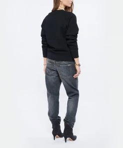 ZADIG & VOLTAIRE Sweatshirt Upper Blason Coton Noir 12 ZADIG & VOLTAIRE Sweatshirt Upper Blason Coton Noir -Boutique MAJESTIC FILATURES unnamed file 2154