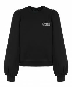 GANNI Sweatshirt Software Isoli Noir