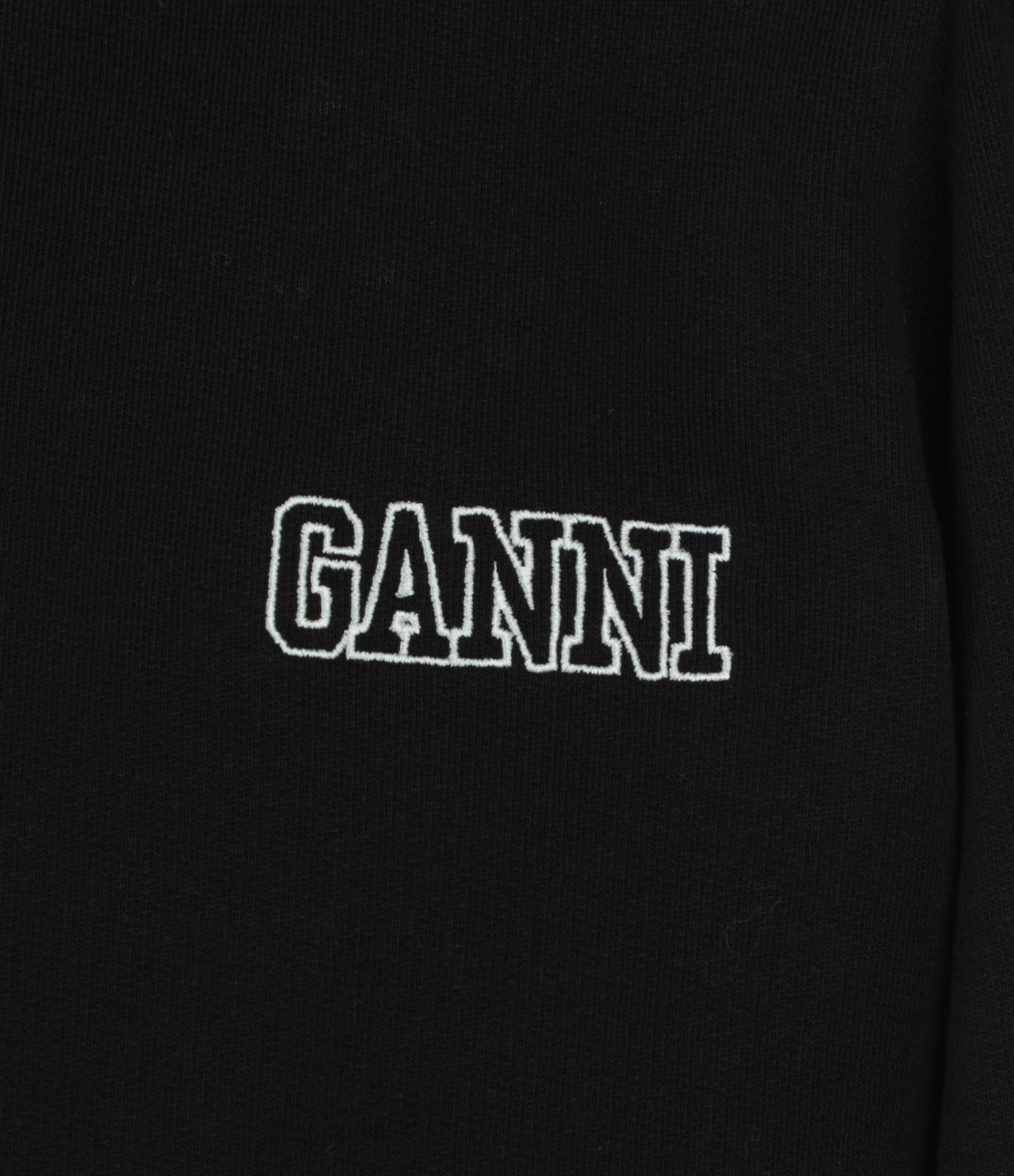 GANNI Sweatshirt Software Isoli Noir 4 GANNI Sweatshirt Software Isoli Noir – Image 2