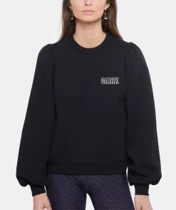 GANNI Sweatshirt Software Isoli Noir 10 GANNI Sweatshirt Software Isoli Noir -Boutique MAJESTIC FILATURES unnamed file 2164