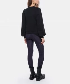 GANNI Sweatshirt Software Isoli Noir 12 GANNI Sweatshirt Software Isoli Noir -Boutique MAJESTIC FILATURES unnamed file 2166