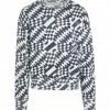 ISABEL MARANT ÉTOILE Sweatshirt Mobyli Coton Imprimé Écru Noir -Boutique MAJESTIC FILATURES unnamed file 2168