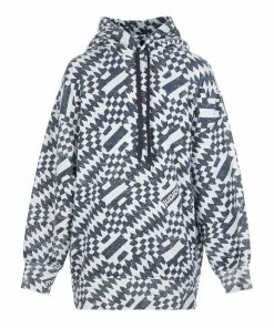 ISABEL MARANT ÉTOILE Sweatshirt Maldy Coton Imprimé Écru Noir