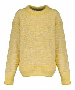 CLOSED Pull Laine Coton Jaune