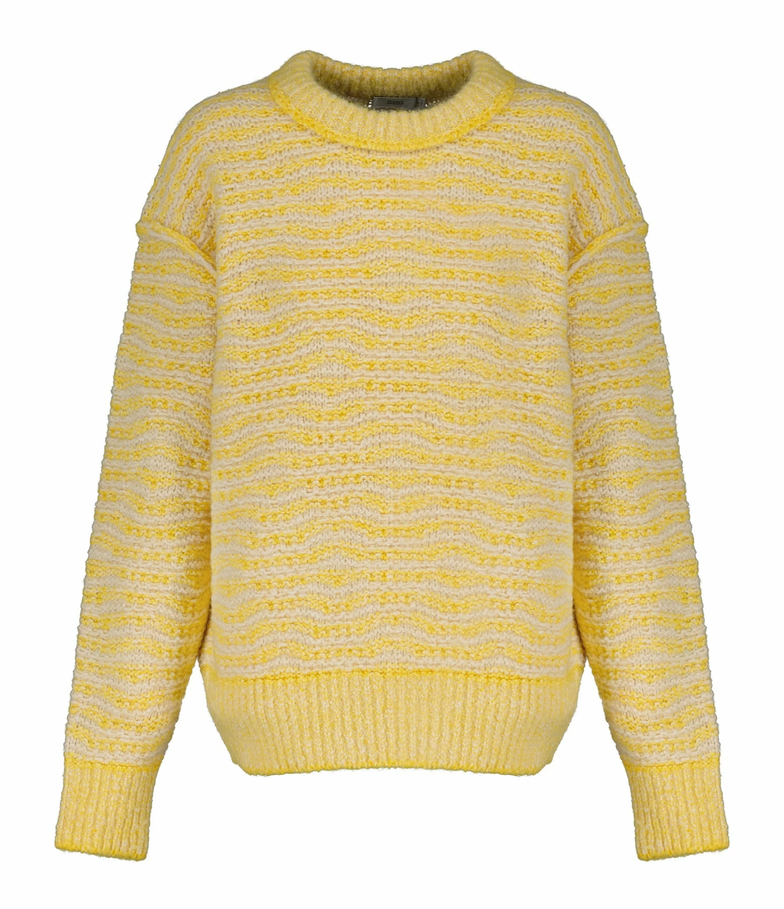 CLOSED Pull Laine Coton Jaune 3 CLOSED Pull Laine Coton Jaune