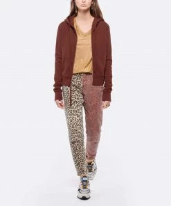 NILI LOTAN Sweatshirt Zippé Callie Coton Henné 10 NILI LOTAN Sweatshirt Zippé Callie Coton Henné -Boutique MAJESTIC FILATURES unnamed file 2202