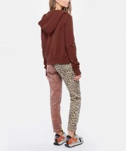 NILI LOTAN Sweatshirt Zippé Callie Coton Henné 11 NILI LOTAN Sweatshirt Zippé Callie Coton Henné -Boutique MAJESTIC FILATURES unnamed file 2203