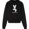 JEANNE VOULAND Sweatshirt Gais Logo JV Molleton Noir 1 JEANNE VOULAND Sweatshirt Gais Logo JV Molleton Noir -Boutique MAJESTIC FILATURES unnamed file 2209