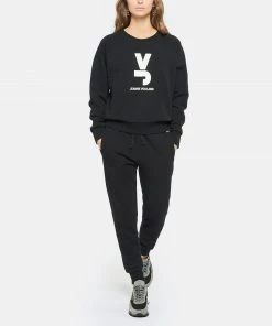 JEANNE VOULAND Sweatshirt Gais Logo JV Molleton Noir 11 JEANNE VOULAND Sweatshirt Gais Logo JV Molleton Noir -Boutique MAJESTIC FILATURES unnamed file 2212