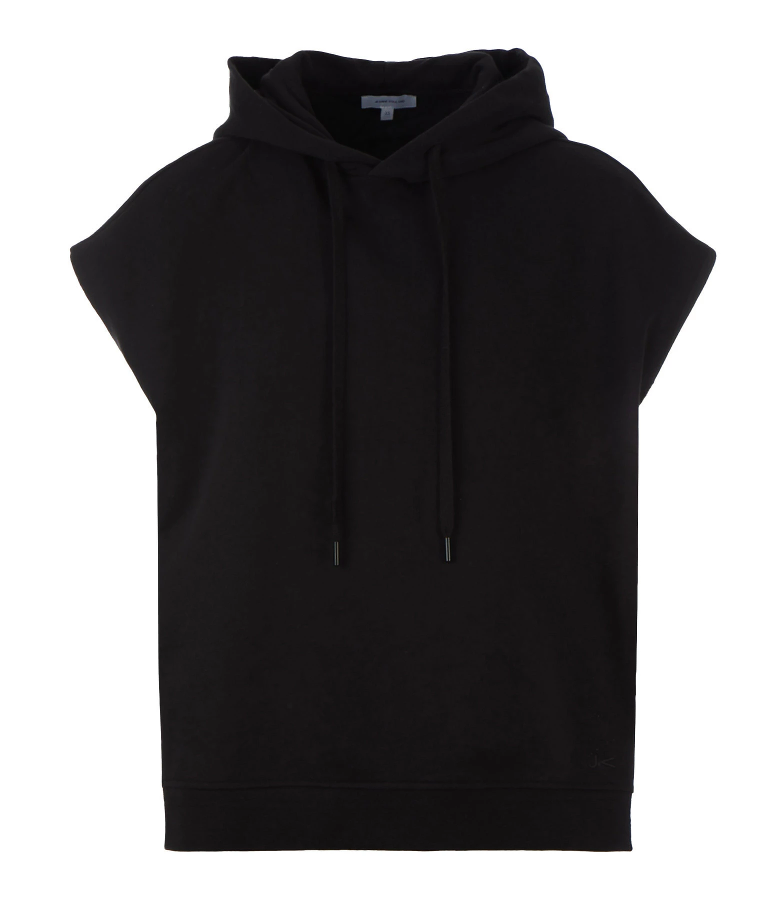 JEANNE VOULAND Sweatshirt Hoodie Sans Manches Gunt Noir 3 JEANNE VOULAND Sweatshirt Hoodie Sans Manches Gunt Noir