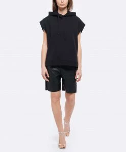 JEANNE VOULAND Sweatshirt Hoodie Sans Manches Gunt Noir 10 JEANNE VOULAND Sweatshirt Hoodie Sans Manches Gunt Noir -Boutique MAJESTIC FILATURES unnamed file 2225