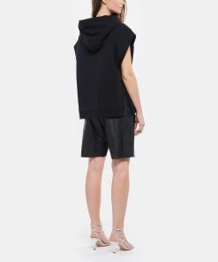 JEANNE VOULAND Sweatshirt Hoodie Sans Manches Gunt Noir 11 JEANNE VOULAND Sweatshirt Hoodie Sans Manches Gunt Noir -Boutique MAJESTIC FILATURES unnamed file 2226