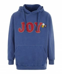 NEWTONE Sweatshirt Jagger Joy Coton Flo Bleu