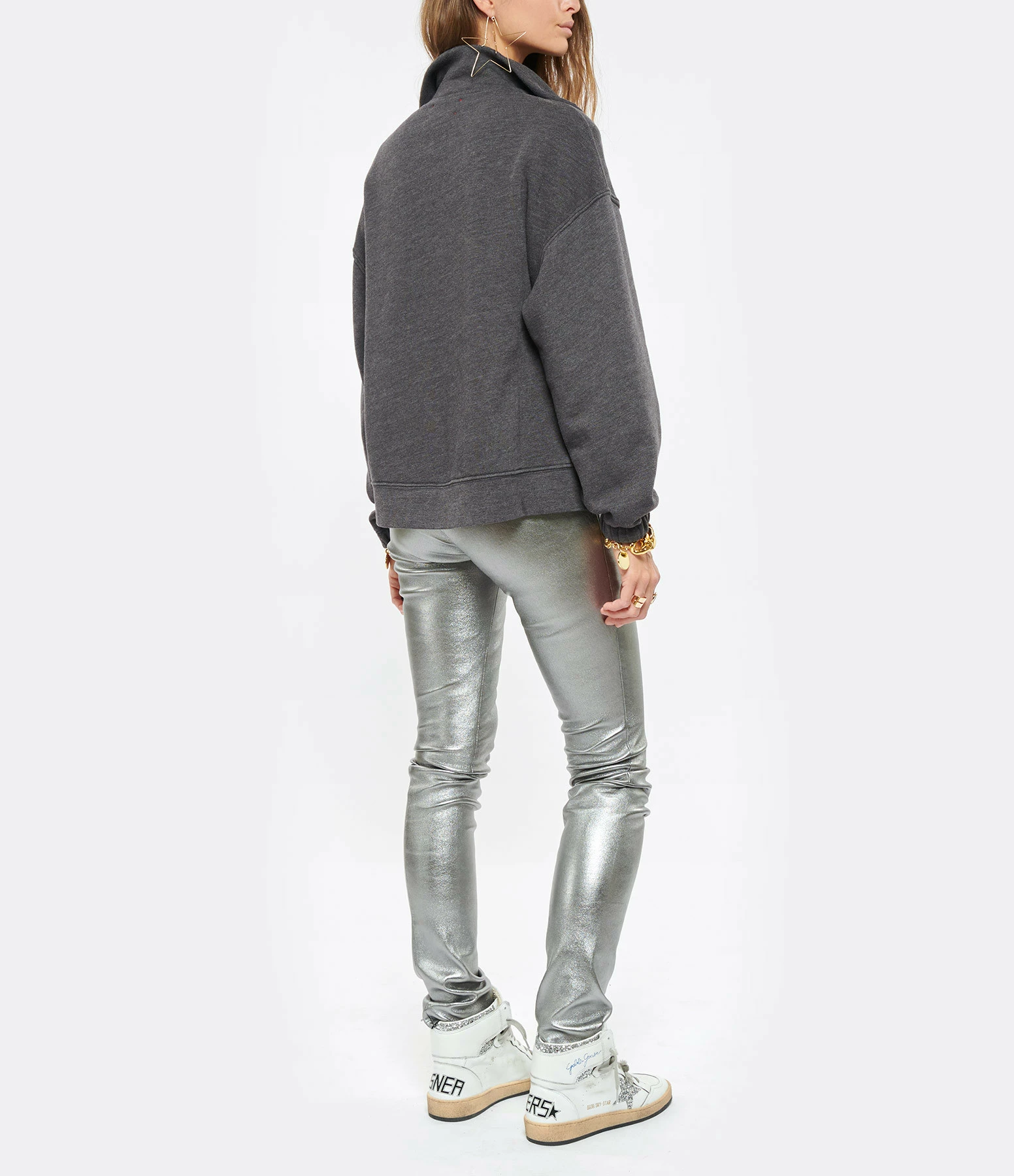 XIRENA Sweatshirt Oliver Gris Ember 5 XIRENA Sweatshirt Oliver Gris Ember – Image 3