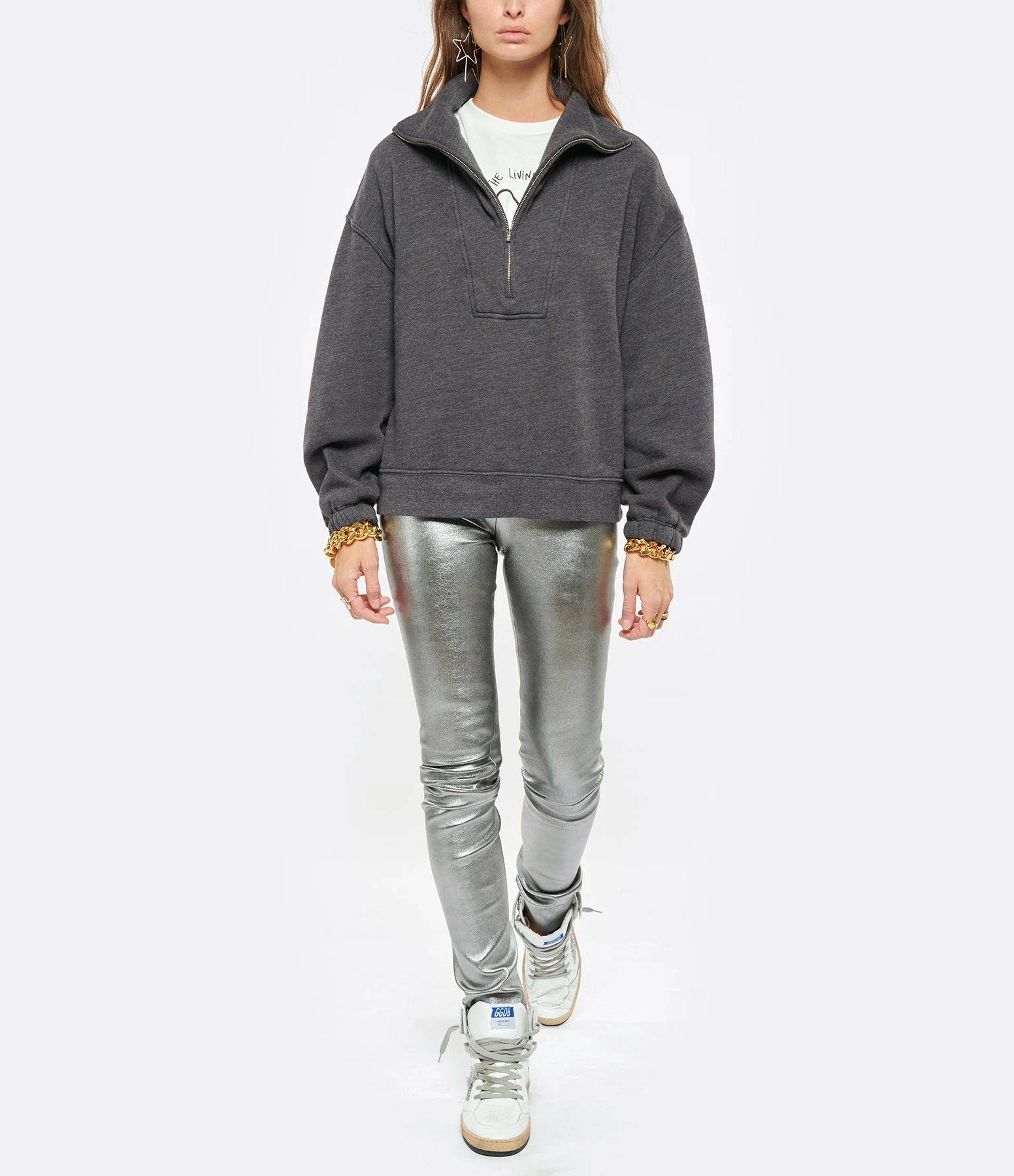XIRENA Sweatshirt Oliver Gris Ember 6 XIRENA Sweatshirt Oliver Gris Ember – Image 4