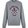 GOLDEN GOOSE Sweatshirt Homme Archibald Crew Coton Gris