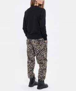 GOLDEN GOOSE Sweatshirt Athena Coton Noir -Boutique MAJESTIC FILATURES unnamed file 2276