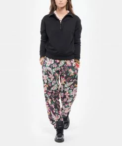 NILI LOTAN Sweatshirt Zippé Bentley Coton Noir Délavé -Boutique MAJESTIC FILATURES unnamed file 2283