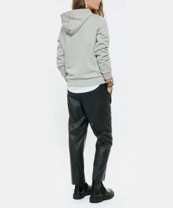A.P.C. Sweatshirt Hoodie Item Coton Gris Clair Chiné -Boutique MAJESTIC FILATURES unnamed file 2299