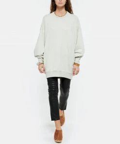 ISABEL MARANT ÉTOILE Sweatshirt Mindyae Coton Écru -Boutique MAJESTIC FILATURES unnamed file 2313