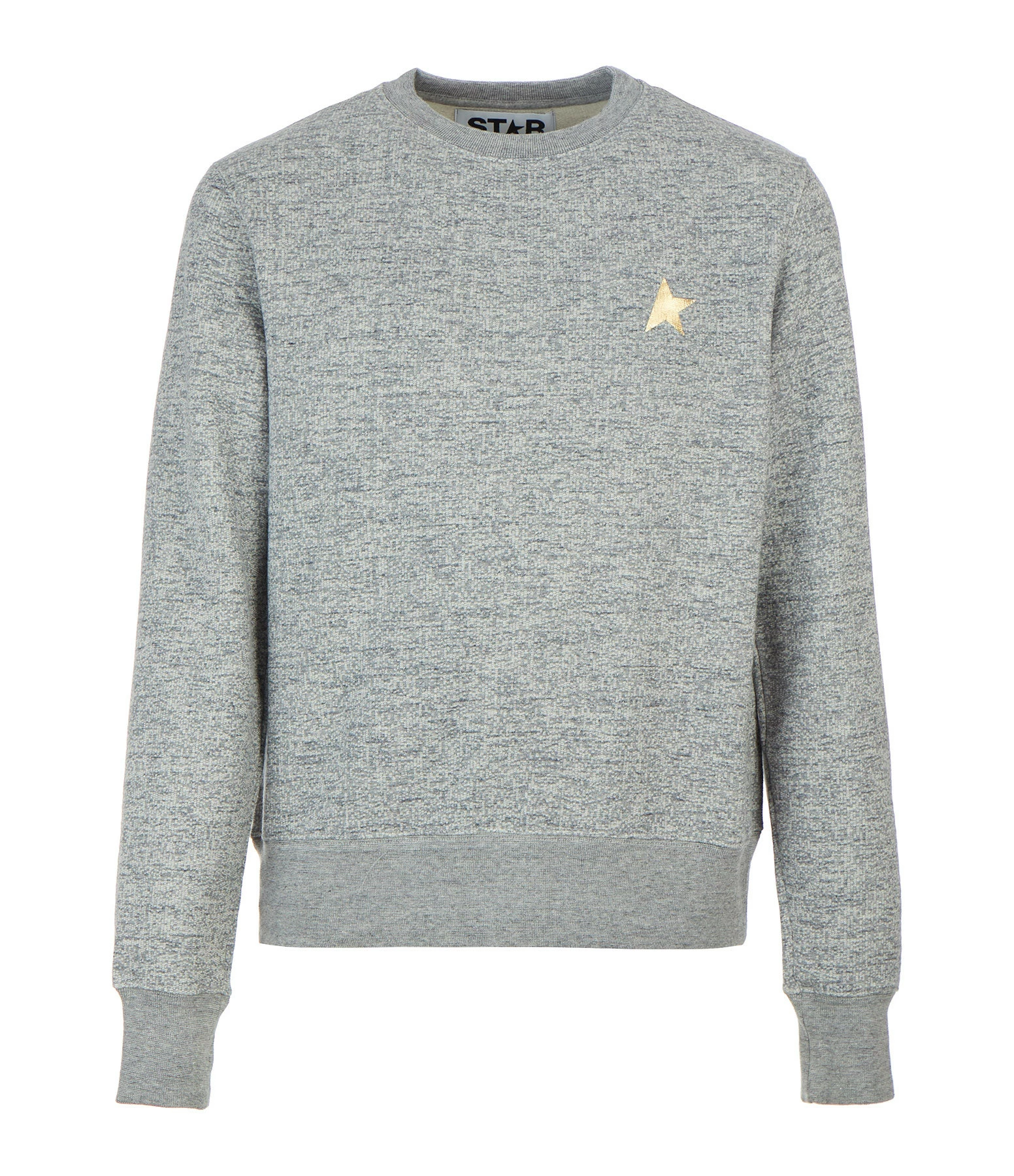 GOLDEN GOOSE Sweatshirt Athena Étoile Coton Gris 3 GOLDEN GOOSE Sweatshirt Athena Étoile Coton Gris