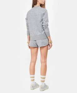 GOLDEN GOOSE Sweatshirt Athena Étoile Coton Gris 12 GOLDEN GOOSE Sweatshirt Athena Étoile Coton Gris -Boutique MAJESTIC FILATURES unnamed file 2324