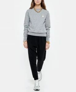GOLDEN GOOSE Sweatshirt Athena Étoile Coton Gris 13 GOLDEN GOOSE Sweatshirt Athena Étoile Coton Gris -Boutique MAJESTIC FILATURES unnamed file 2325