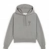 AMI PARIS Hoodie Ami De Cœur Coton Biologique Gris 1 AMI PARIS Hoodie Ami De Cœur Coton Biologique Gris -Boutique MAJESTIC FILATURES unnamed file 2337