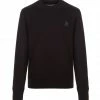 GOLDEN GOOSE Sweatshirt Athena Coton Noir -Boutique MAJESTIC FILATURES unnamed file 2342