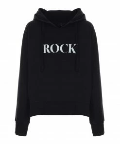 JEANNE VOULAND Sweatshirt Hoodie Edson Coton Noir