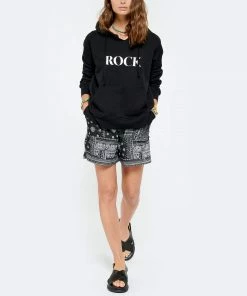 JEANNE VOULAND Sweatshirt Hoodie Edson Coton Noir -Boutique MAJESTIC FILATURES unnamed file 2355