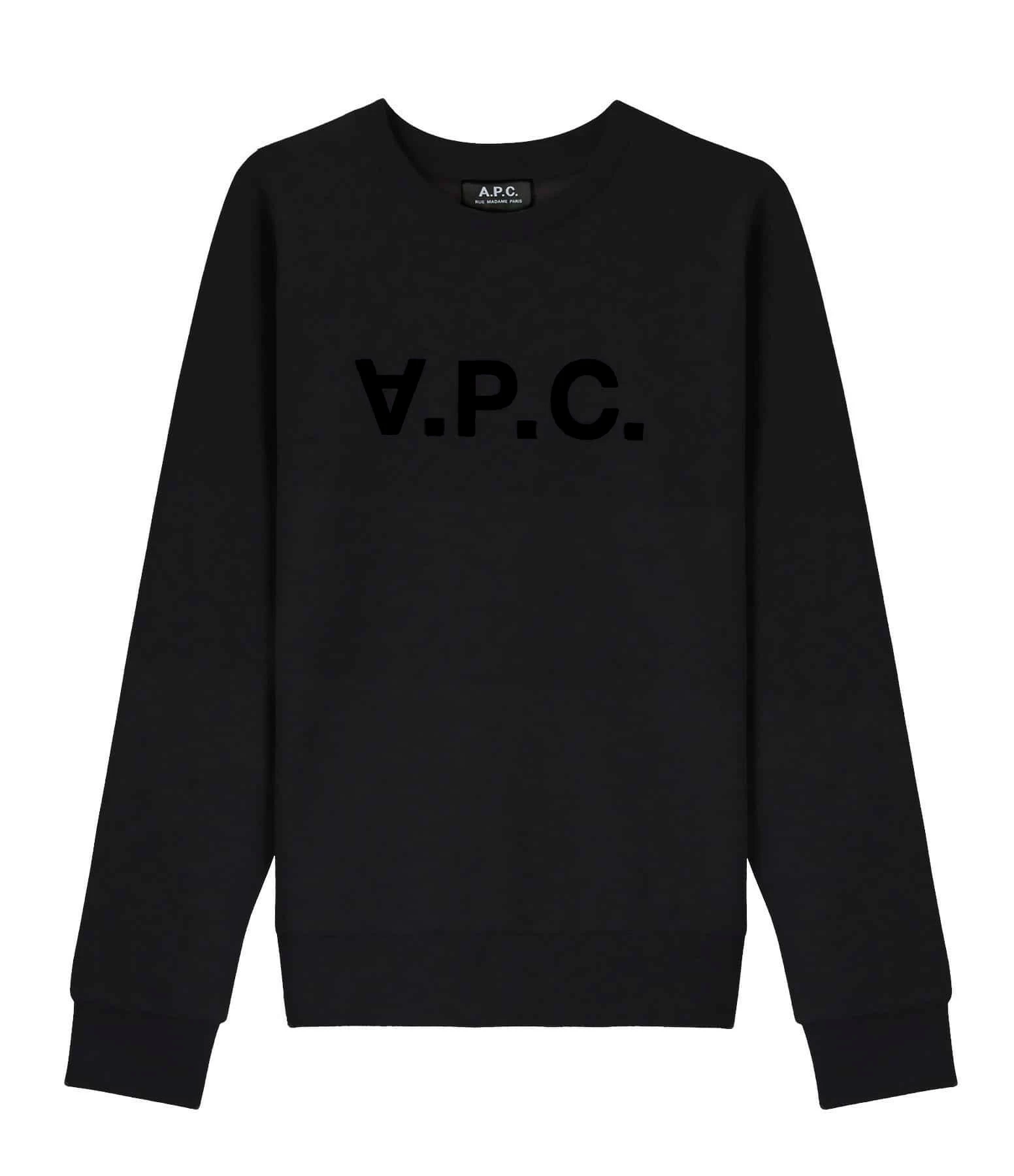 A.P.C. Sweatshirt Viva Coton Noir 3 A.P.C. Sweatshirt Viva Coton Noir