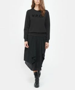 A.P.C. Sweatshirt Viva Coton Noir 8 A.P.C. Sweatshirt Viva Coton Noir -Boutique MAJESTIC FILATURES unnamed file 2359