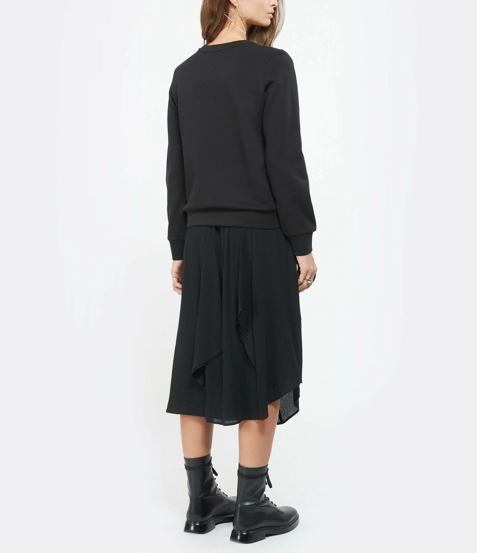 A.P.C. Sweatshirt Viva Coton Noir 6 A.P.C. Sweatshirt Viva Coton Noir – Image 4