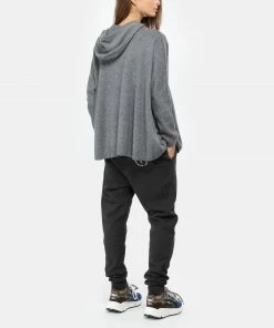 KUJTEN Sweatshirt Reena Oversize Cachemire Gris Flanelle -Boutique MAJESTIC FILATURES unnamed file 2365