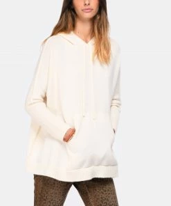 KUJTEN Sweatshirt Reena Oversize Cachemire Blanc -Boutique MAJESTIC FILATURES unnamed file 2368