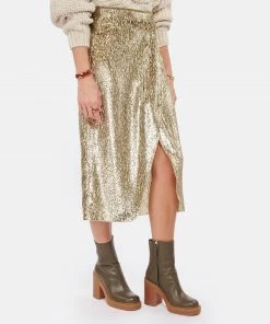 FORTE_FORTE Jupe Encanto Lurex Doré Sol -Boutique MAJESTIC FILATURES unnamed file 2384