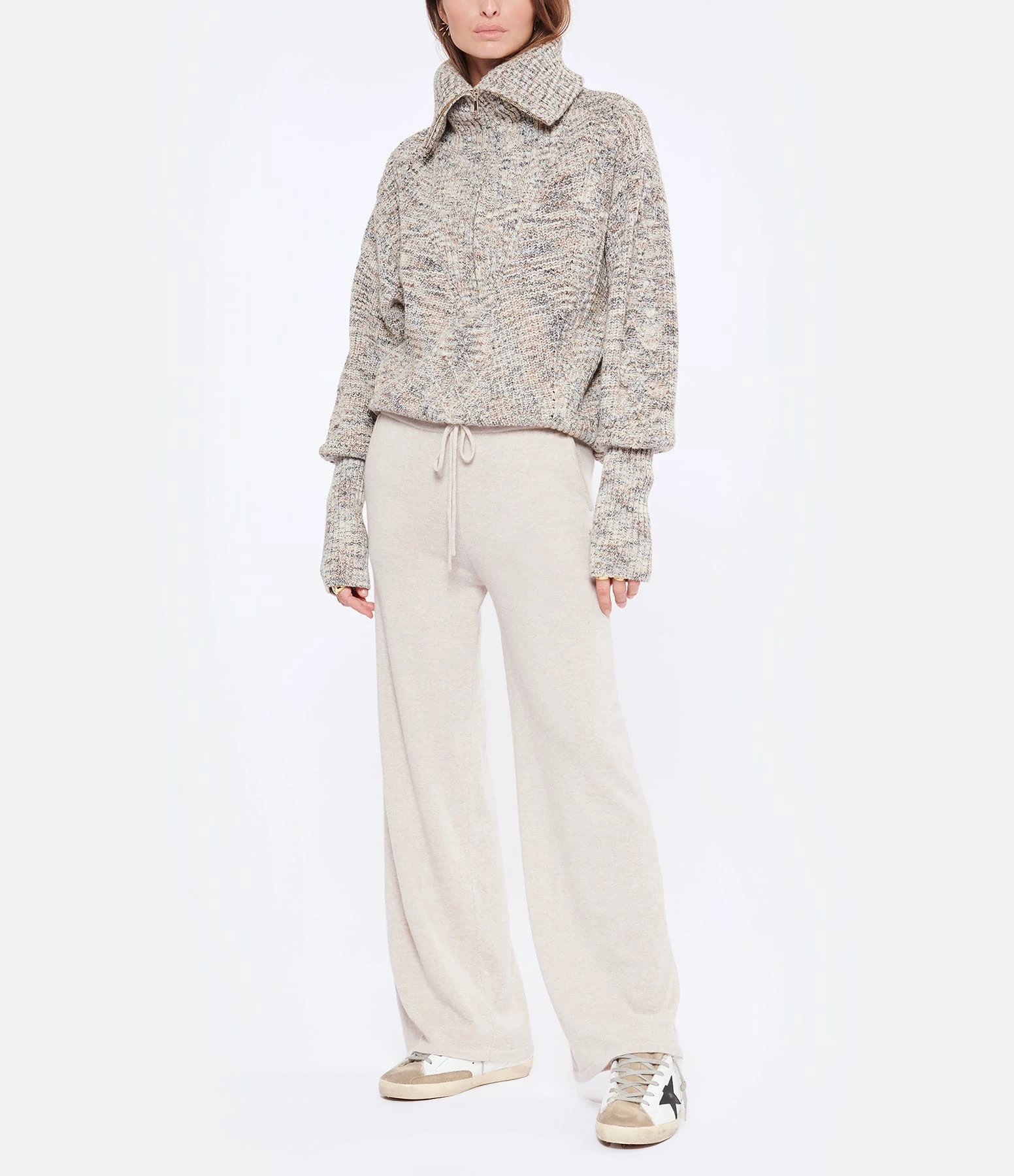 JEANNE VOULAND Pantalon Gang Laine Beige 5 JEANNE VOULAND Pantalon Gang Laine Beige – Image 3