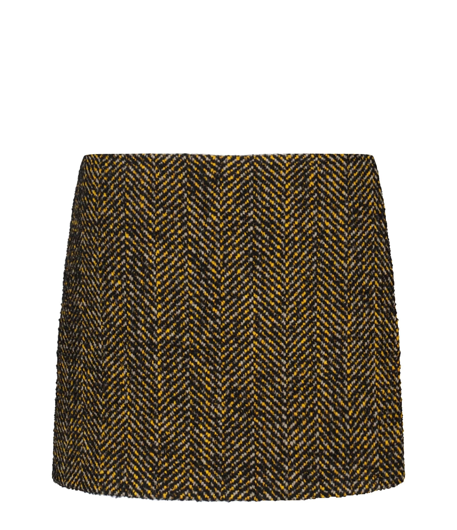 VANESSA BRUNO Jupe Tolmia Laine Noir Caramel 3 VANESSA BRUNO Jupe Tolmia Laine Noir Caramel