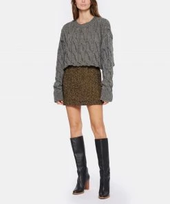 VANESSA BRUNO Jupe Tolmia Laine Noir Caramel 9 VANESSA BRUNO Jupe Tolmia Laine Noir Caramel -Boutique MAJESTIC FILATURES unnamed file 2429