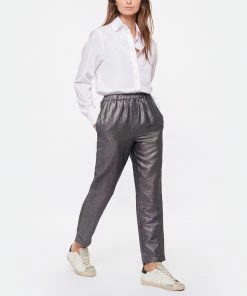 JEANNE VOULAND Pantalon Hana Lin Lurex Noir 10 JEANNE VOULAND Pantalon Hana Lin Lurex Noir -Boutique MAJESTIC FILATURES unnamed file 2459