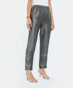 JEANNE VOULAND Pantalon Hana Lin Lurex Noir 11 JEANNE VOULAND Pantalon Hana Lin Lurex Noir -Boutique MAJESTIC FILATURES unnamed file 2460
